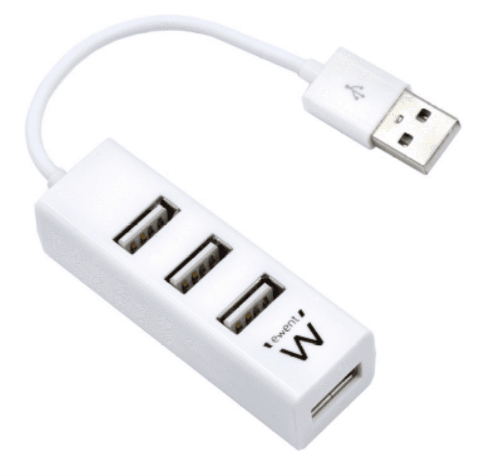 Ewent EW1122 hub de interfaz USB 2.0 Blanco