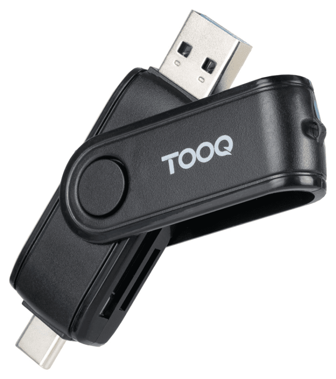 TooQ TQR-3003B lector de tarjeta