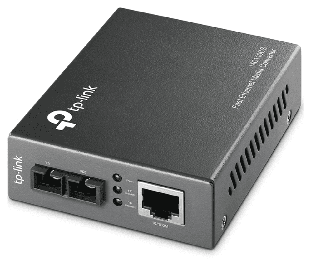 TP-Link MC110CS convertidor de medio 1000 Mbit/s 1310 nm Negro