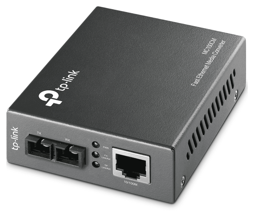 TP-Link MC100CM convertidor de medio 1000 Mbit/s 1310 nm Negro