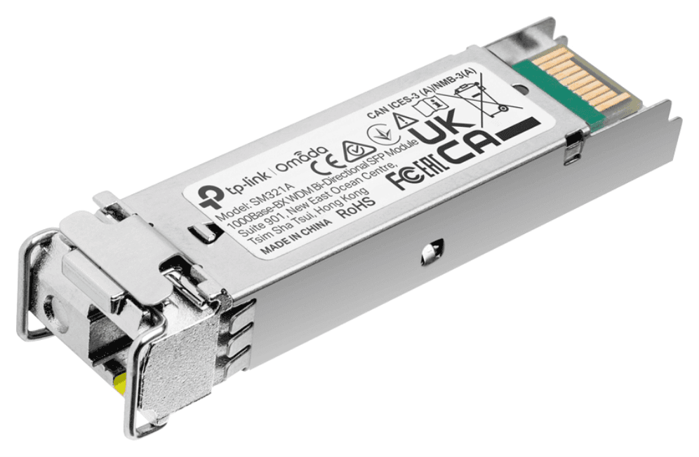 TP-Link Omada SM321A red modulo transceptor Fibra óptica 1250 Mbit/s SFP