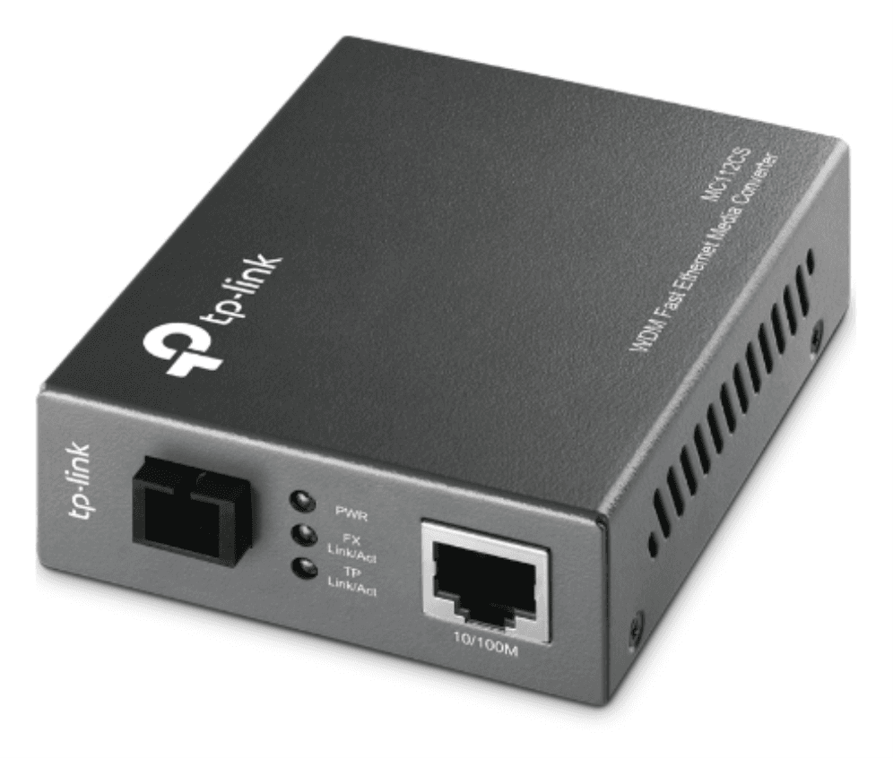 TP-Link MC112CS convertidor de medio 1000 Mbit/s 1550 nm Negro
