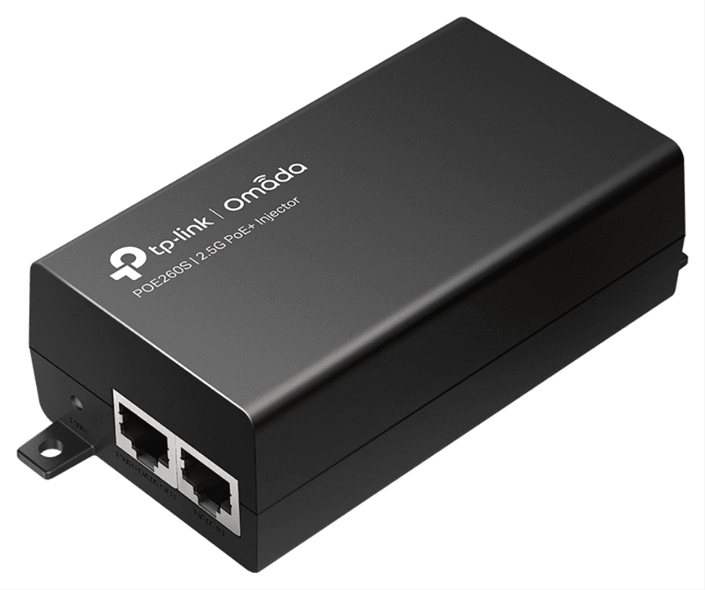 TP-Link Omada POE260S adaptador e inyector de PoE 2.5 Gigabit Ethernet, Ethernet rápido, Gigabit Ethernet