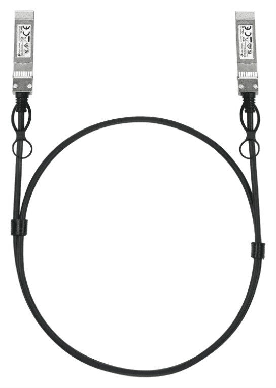 TP-Link Omada SM6220-1M Cable de fibra óptica e InfiniBand SFP28 Negro, Plata