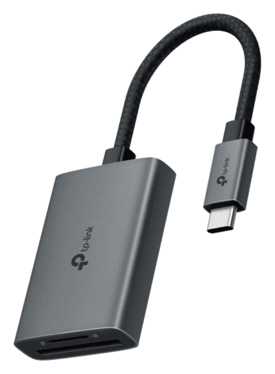 TP-Link UA430C lector de tarjeta USB 3.2 Gen 1 (3.1 Gen 1) Type-C Gris