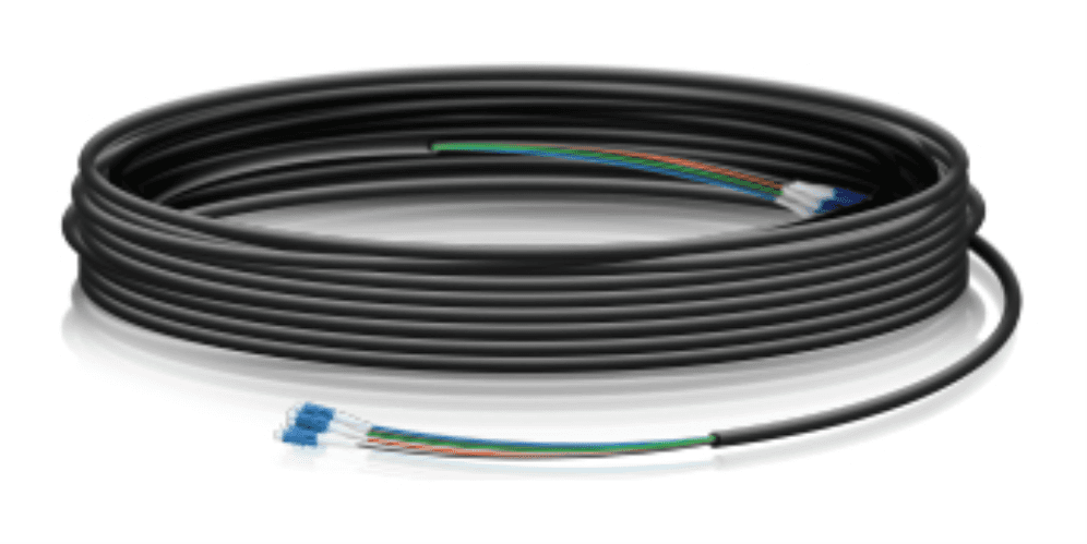 Ubiquiti FC-SM-100 cable de fibra optica 30,48 m LC Negro