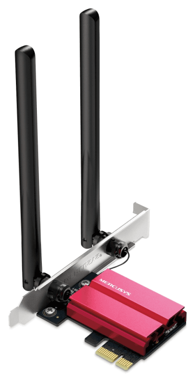 Mercusys MA86XE adaptador y tarjeta de red Interno WLAN / Bluetooth 5400 Mbit/s
