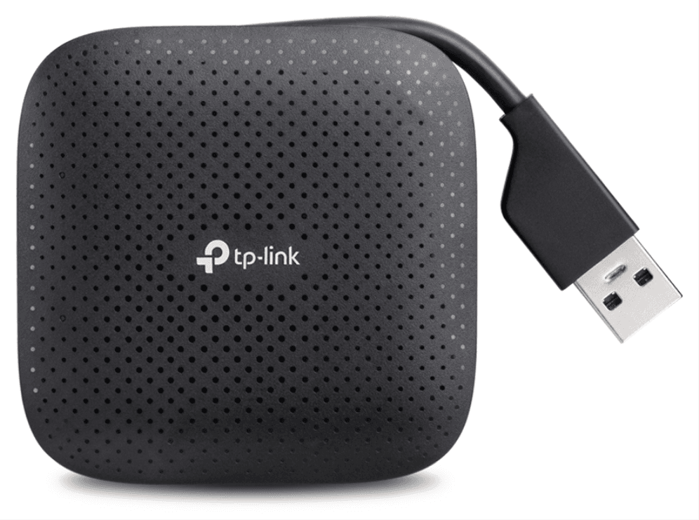 TP-Link UH400 hub de interfaz USB 3.2 Gen 1 (3.1 Gen 1) Type-A 5000 Mbit/s Negro