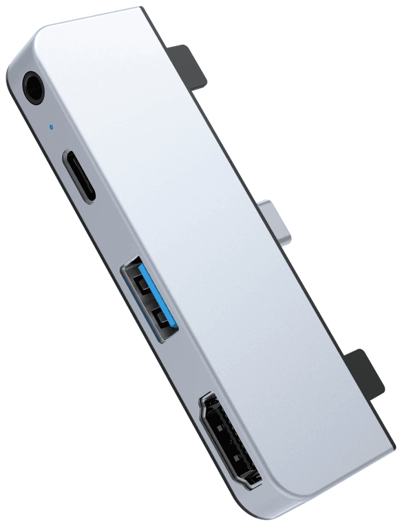 HYPER HD319E-SILVER estación dock para móvil Tableta Plata