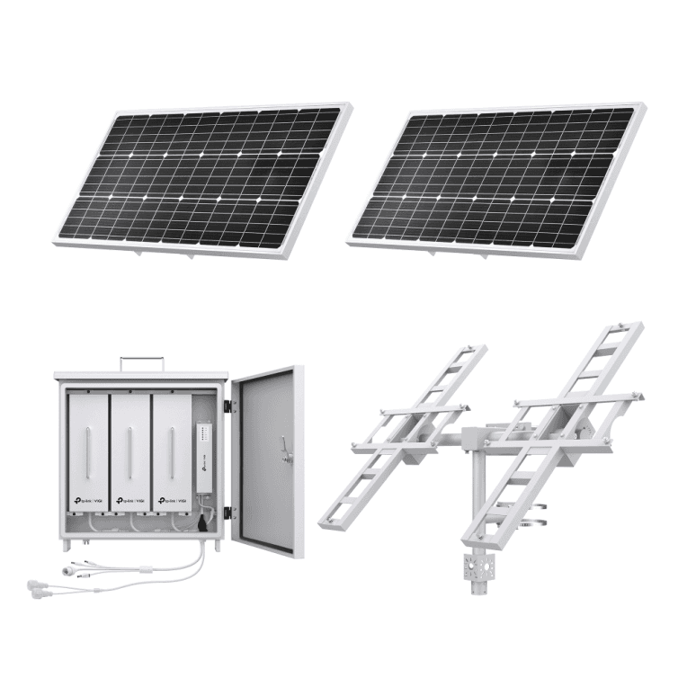 TP-Link VIGI SP18090 kit de energía solar Valla electrificada 18 V Mástil