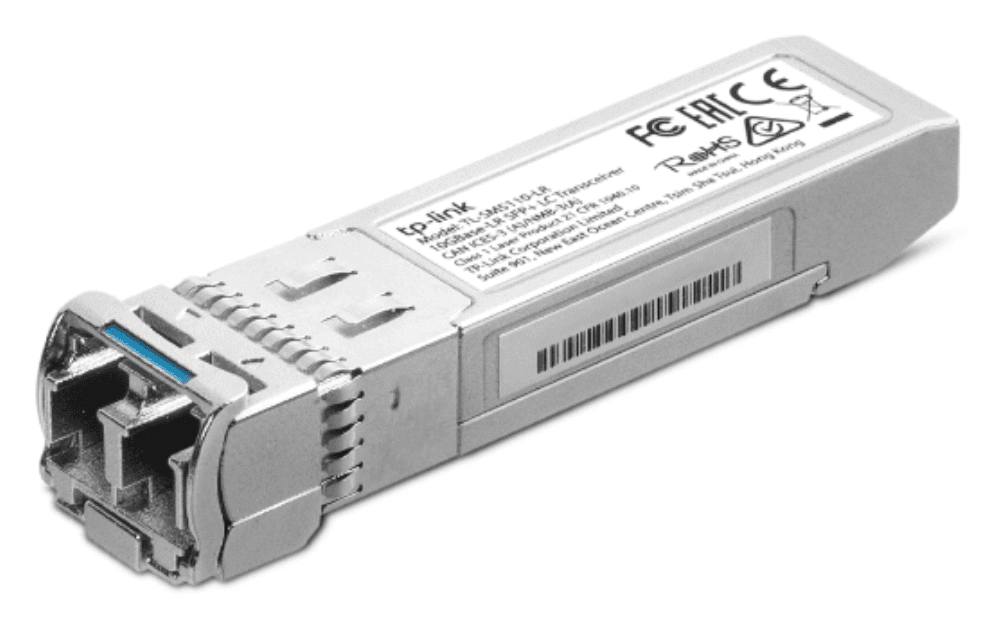 TP-Link SM5110-LR red modulo transceptor Fibra óptica 10000 Mbit/s SFP+ 1310 nm