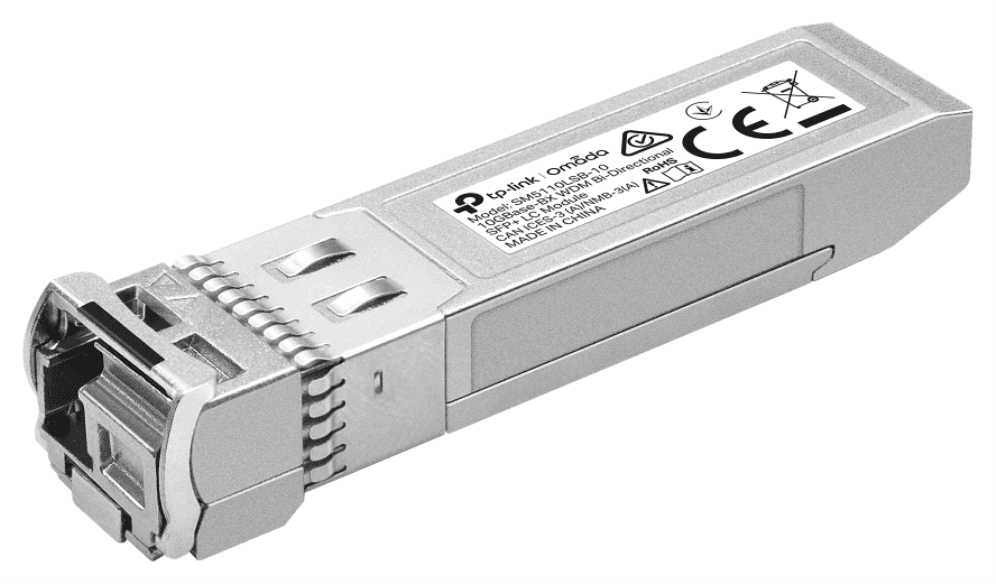 TP-Link Omada SM5110LSB-10 red modulo transceptor Fibra óptica 10312 Mbit/s SFP+