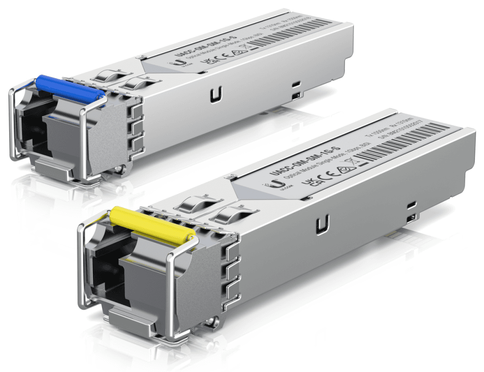 Ubiquiti UACC-OM-SM-1G-S-2 red modulo transceptor Fibra óptica 1250 Mbit/s SFP