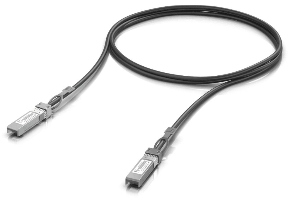 Ubiquiti UACC-DAC-SFP10-1M Cable de fibra óptica e InfiniBand SFP+ Negro