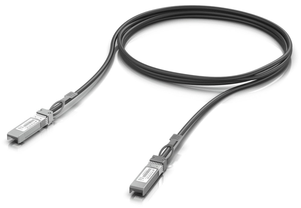 Ubiquiti UACC-DAC-SFP10-3M Cable de fibra óptica e InfiniBand SFP+ Negro