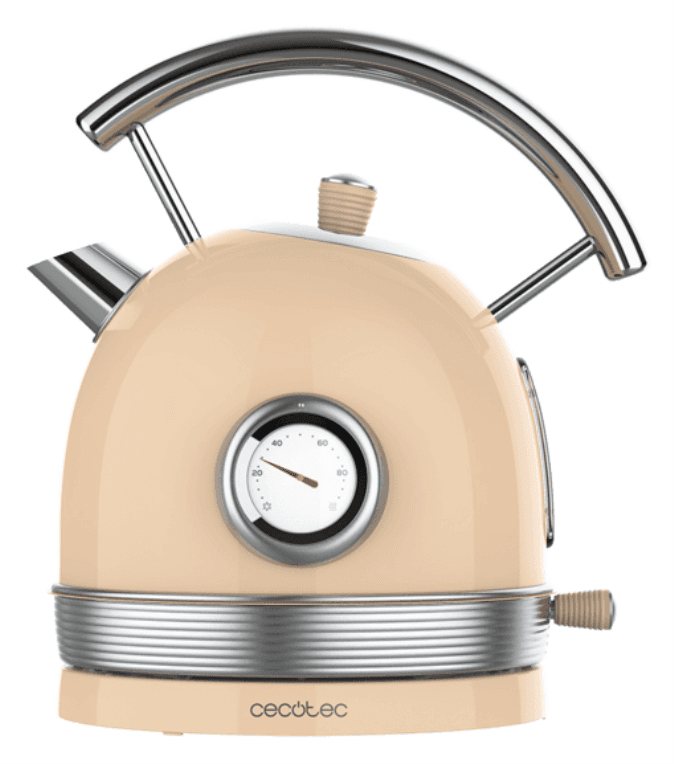 Cecotec ThermoSense 420 tetera eléctrica 1,8 L 2200 W Beige