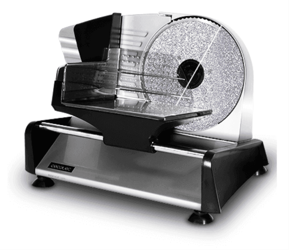 Cecotec Rock’nCut Twin rebanadora Manual 180 W Negro, Acero inoxidable