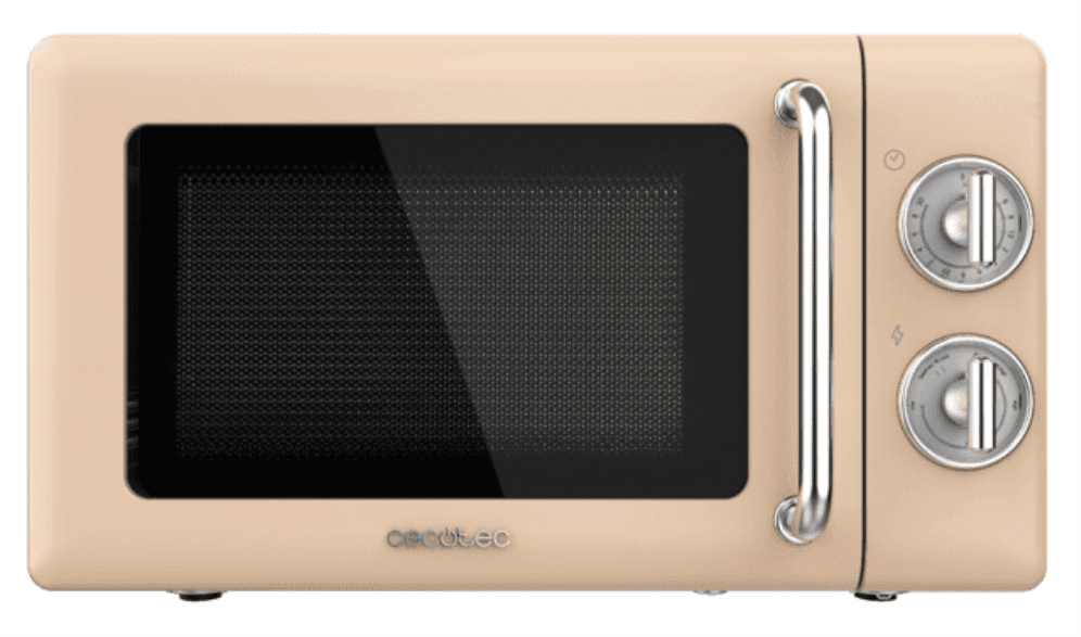 Cecotec 01704 microondas Beige Solo microondas Encimera 20 L 700 W