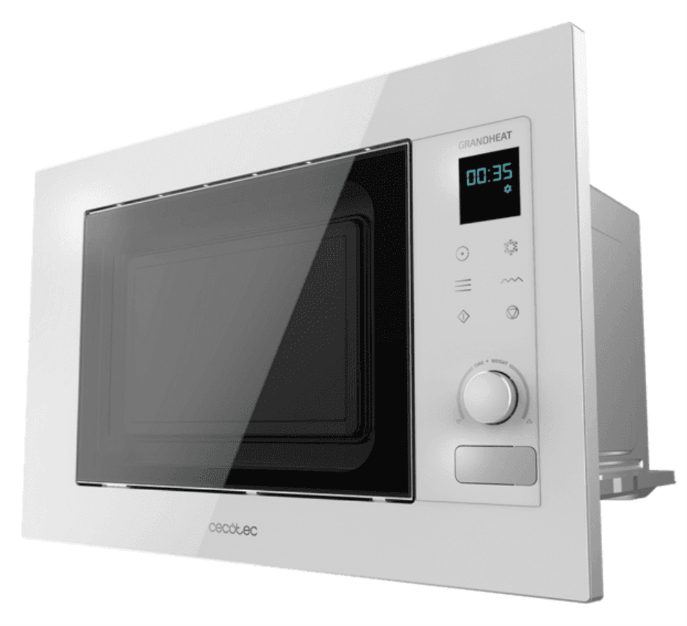 Cecotec 01384 microondas Blanco Microondas con grill Integrado 21 L 1200 W