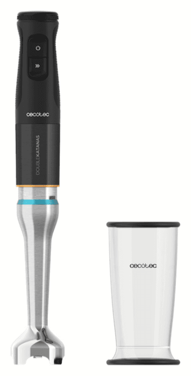 Cecotec 03959 licuadora Batidora de inmersión 1500 W Negro