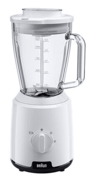 Braun JB 1050 1,25 L Batidora de vaso 600 W Blanco