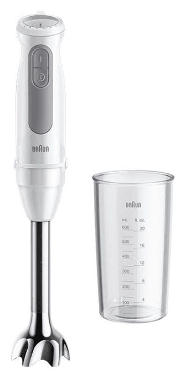 Braun MultiQuick 5 MQ 50001 M Batidora de inmersión 1000 W Gris, Blanco