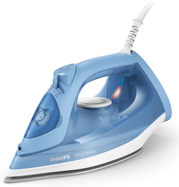 Philips 3000 series DST3020/20 plancha Plancha a vapor Suela de cerámica 2200 W Azul