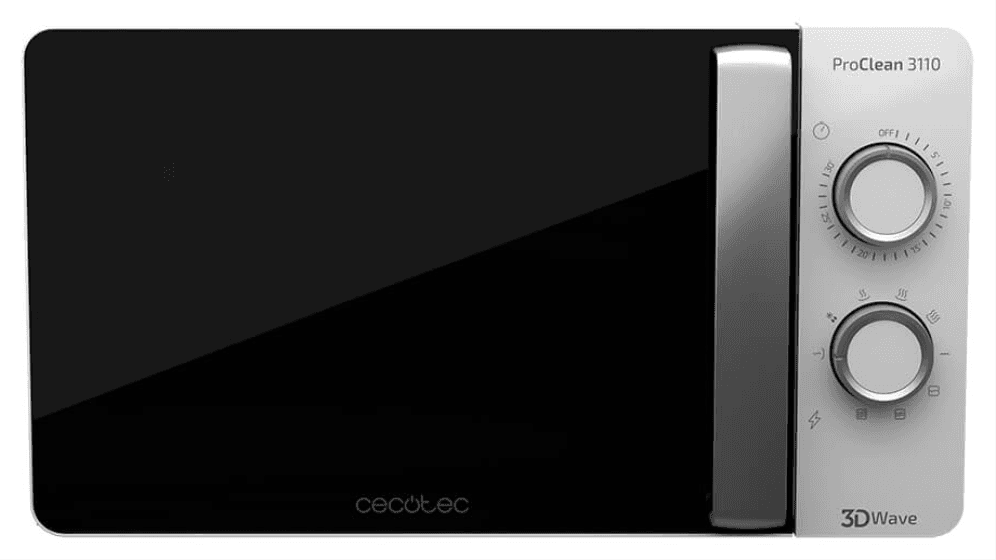 Cecotec 01523 microondas Negro, Blanco Microondas combinado Encimera 20 L 700 W