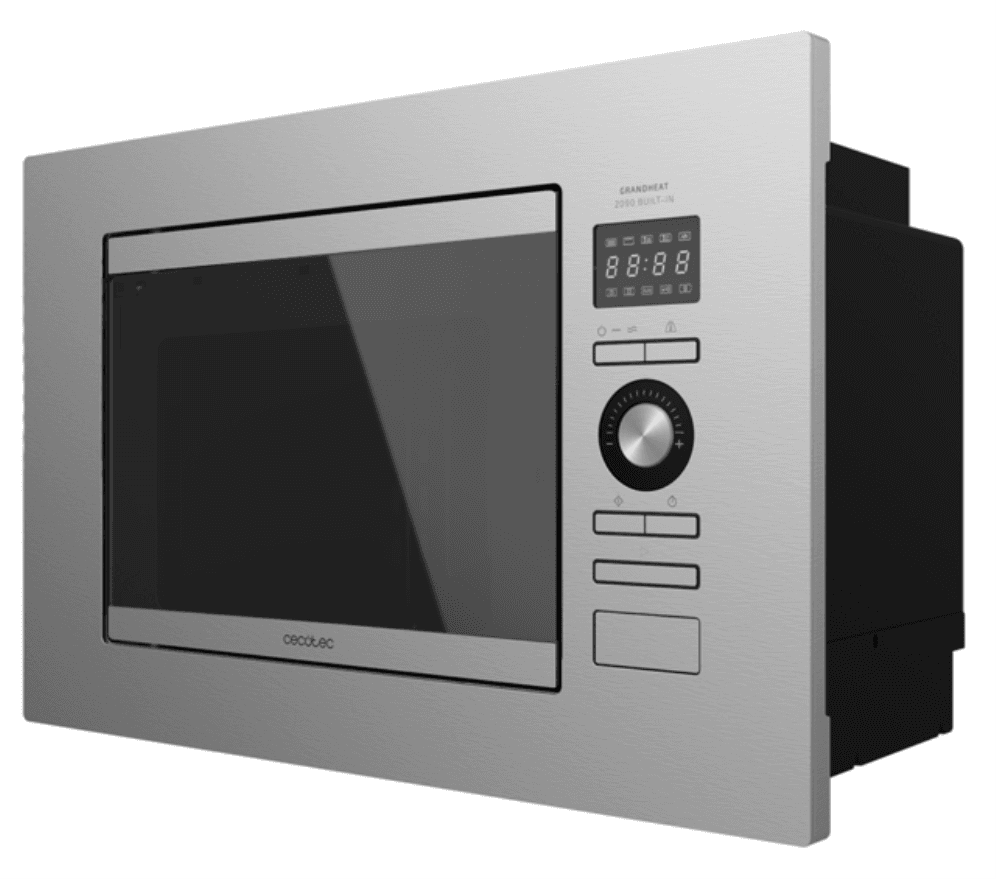 Cecotec 01382 microondas Acero Microondas con grill Integrado 20 L 800 W