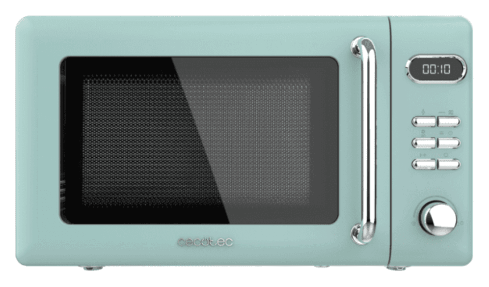 Cecotec 01712 microondas Verde Microondas con grill Encimera 20 L