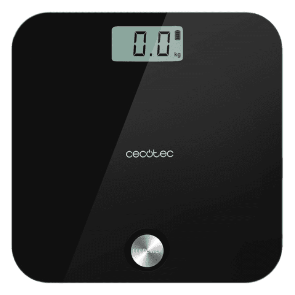 Cecotec Surface Precision EcoPower 10000 Healthy Rectángulo Negro Báscula personal electrónica