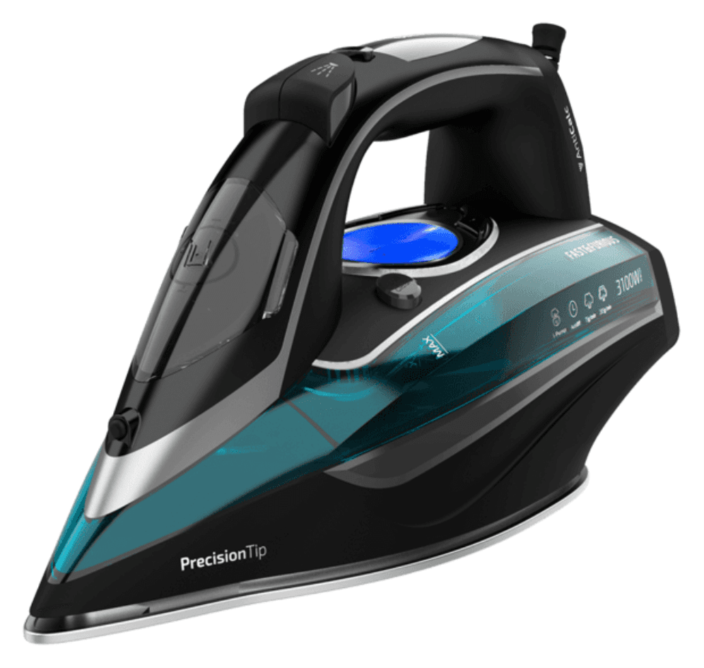 Cecotec Fast&Furious 6060 Ultra Plancha a vapor Suela anodizada ultradeslizante Turbo Anodized Pro 3100 W Negro, Plata, Turquesa