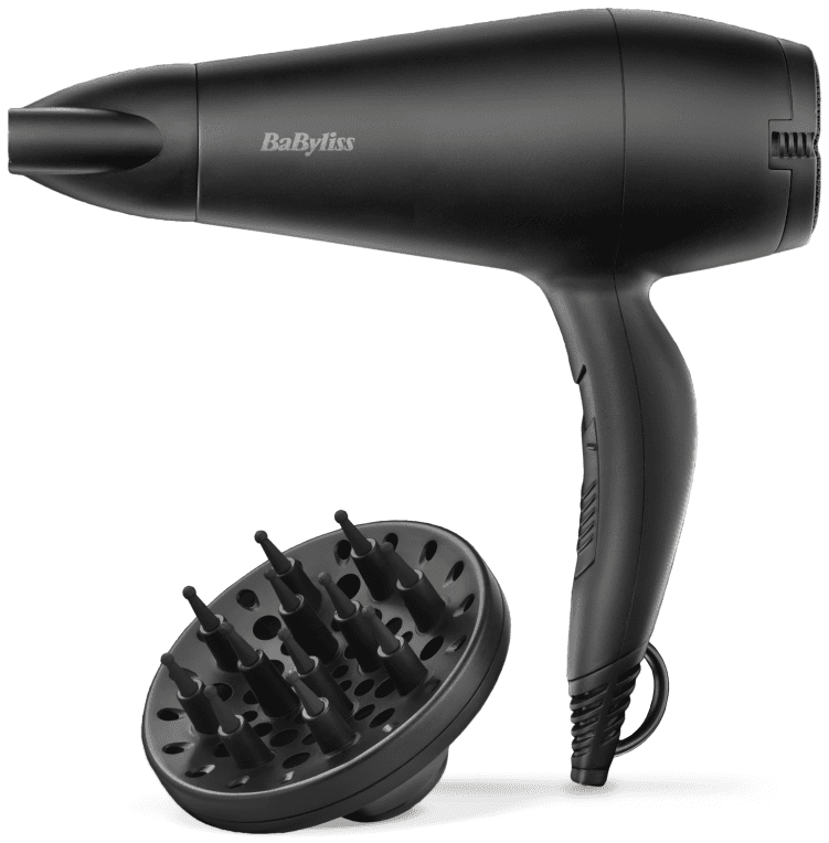 BaByliss D215DE secador 2000 W Negro