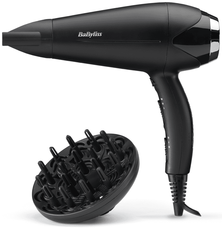 BaByliss D572DE secador 2200 W Negro