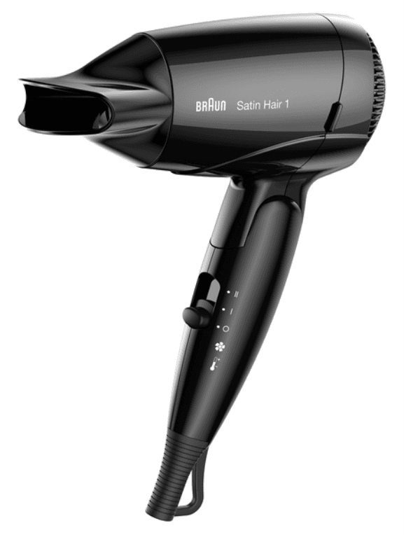 Braun HD130 secador 1200 W Negro