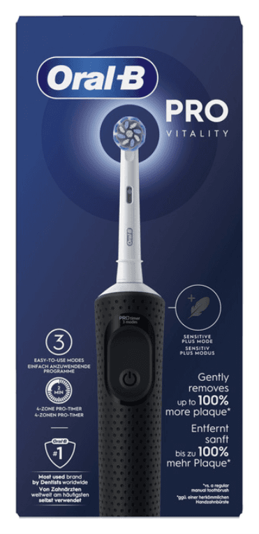 Braun Vitality Pro Adulto Cepillo dental oscilante Negro