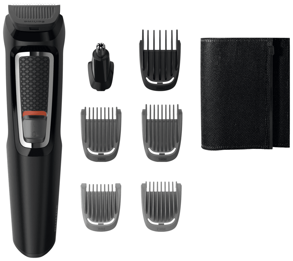 Philips MULTIGROOM Series 3000 Cara y cabello 7 en 1 con 7 herramientas
