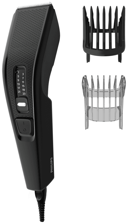 Philips 3000 series Cortapelos con cuchillas de acero inoxidable