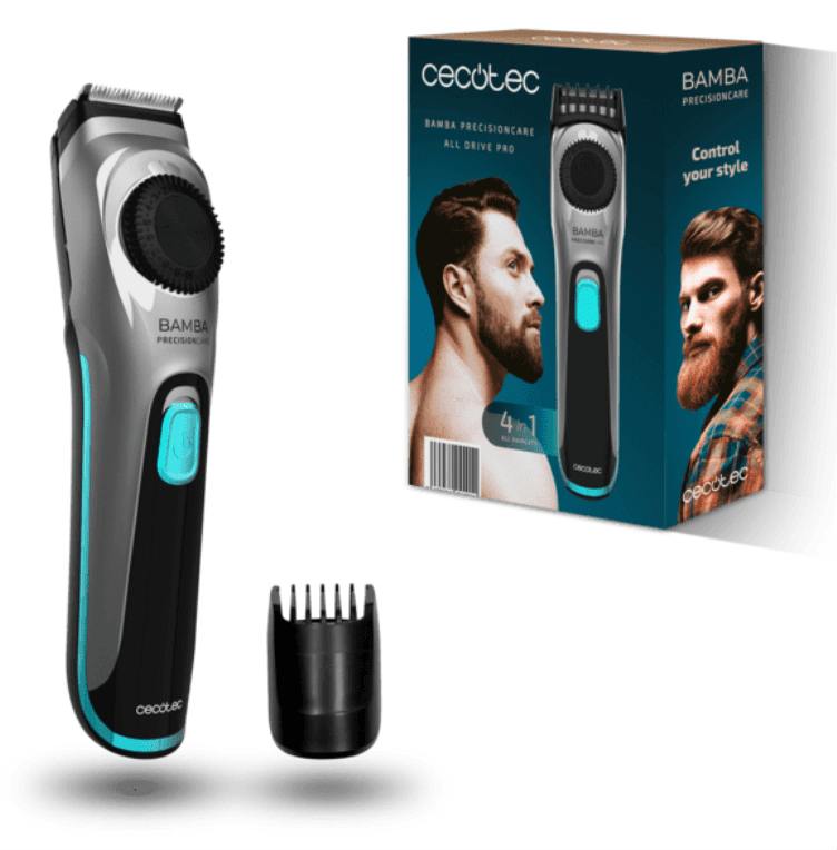 Cecotec Bamba PrecisionCare AllDrive Pro Negro, Plata Ión de litio
