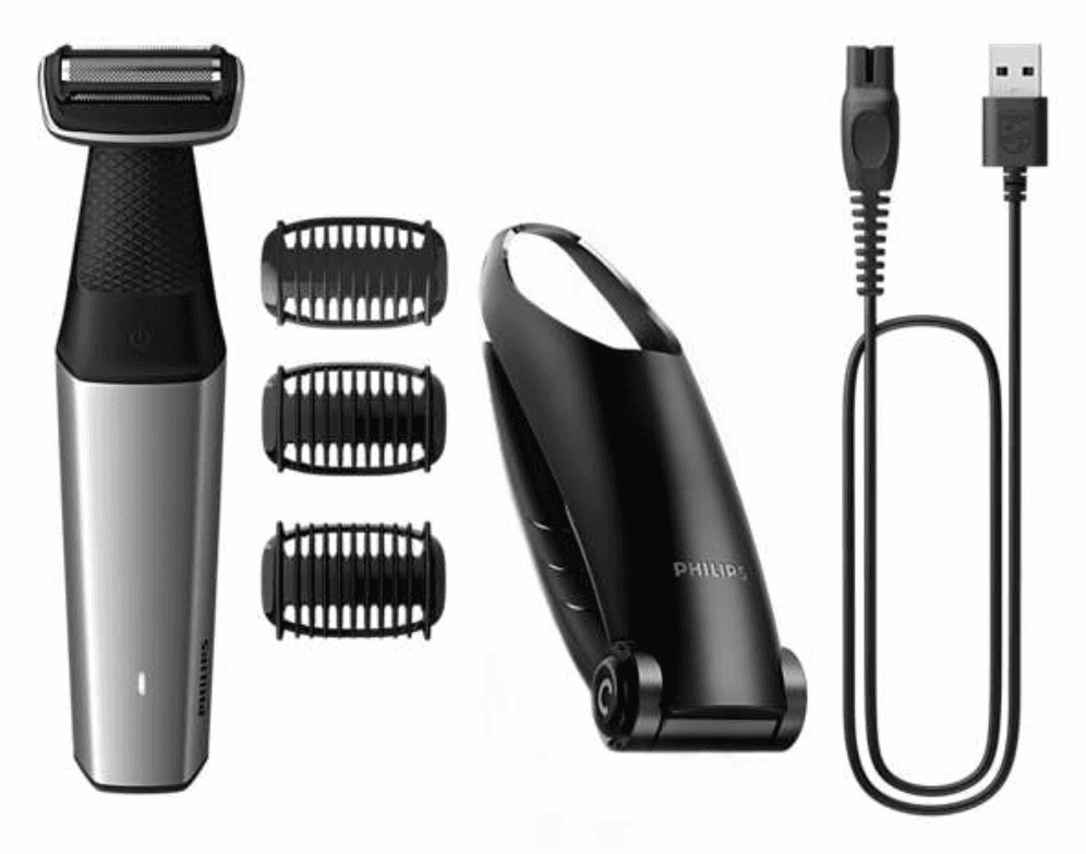 Philips BODYGROOM Series 5000 BG5021/15 Recortador corporal e íntimo impermeable