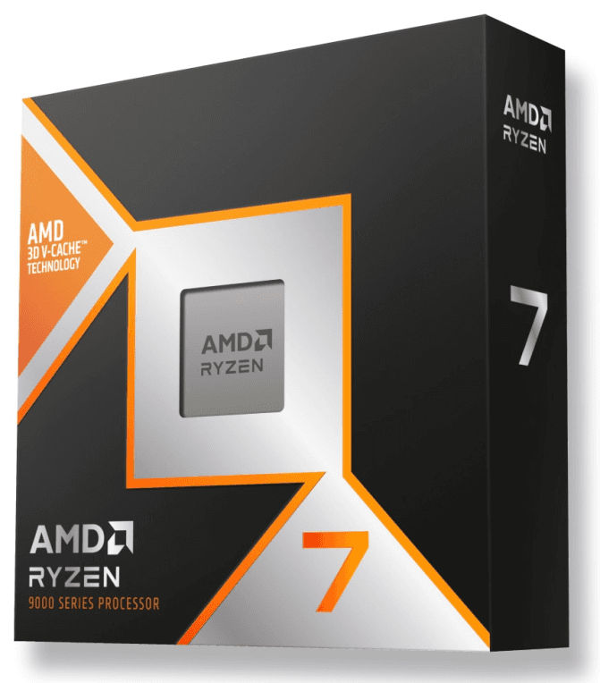 AMD Ryzen 7 9800X3D procesador 4,7 GHz 104 MB L2 & L3 Caja