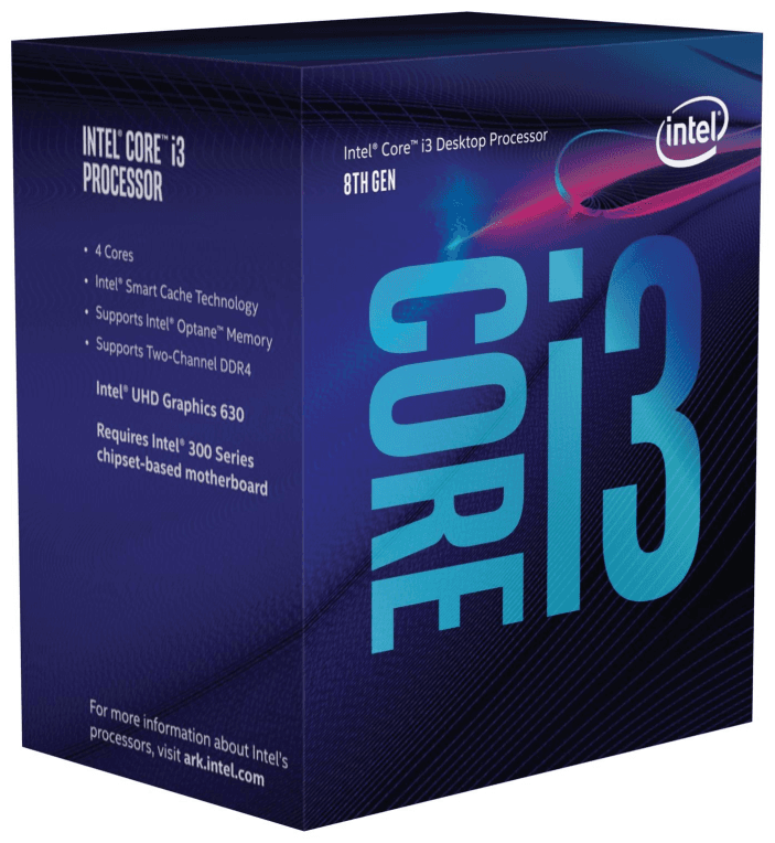 Intel Core i3-8300 procesador 3,7 GHz 8 MB Smart Cache Caja