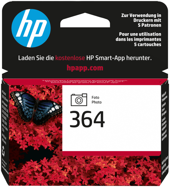 HP Cartucho de tinta original 364 fotográfica