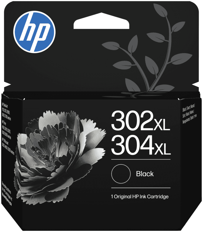 HP Cartucho de Tinta Original 302XL/304XL negro