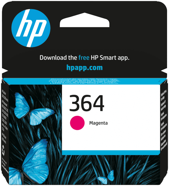 HP Cartucho de tinta original 364 magenta