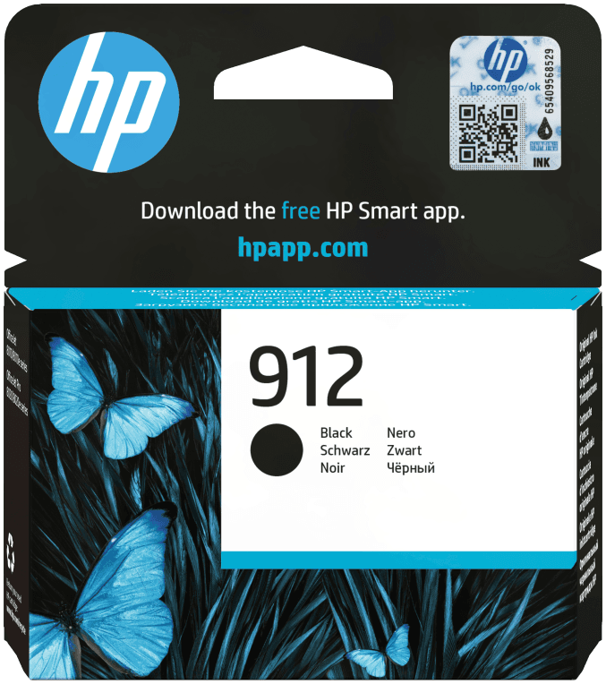 HP Cartucho de tinta Original 912 negro