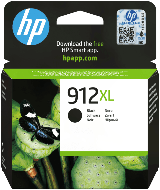 HP Cartucho de tinta Original 912XL negro de alta capacidad