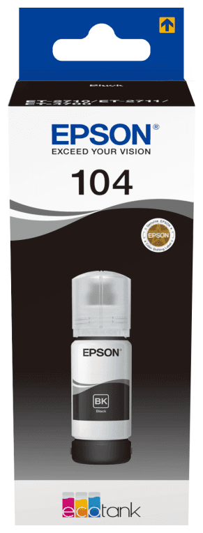 Epson 104 EcoTank Black ink bottle