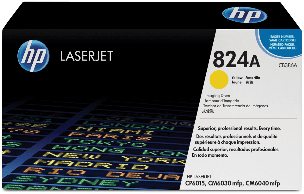 HP Tambor de imágenes LaserJet 824A amarillo