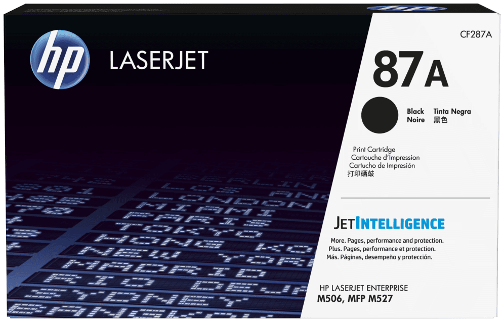 HP Cartucho de tóner original LaserJet 87A negro